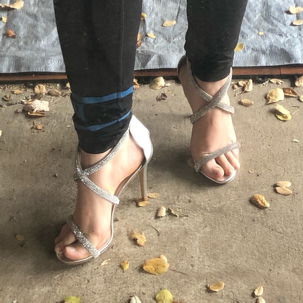 Steve Madden Rhinestoned Stilettos